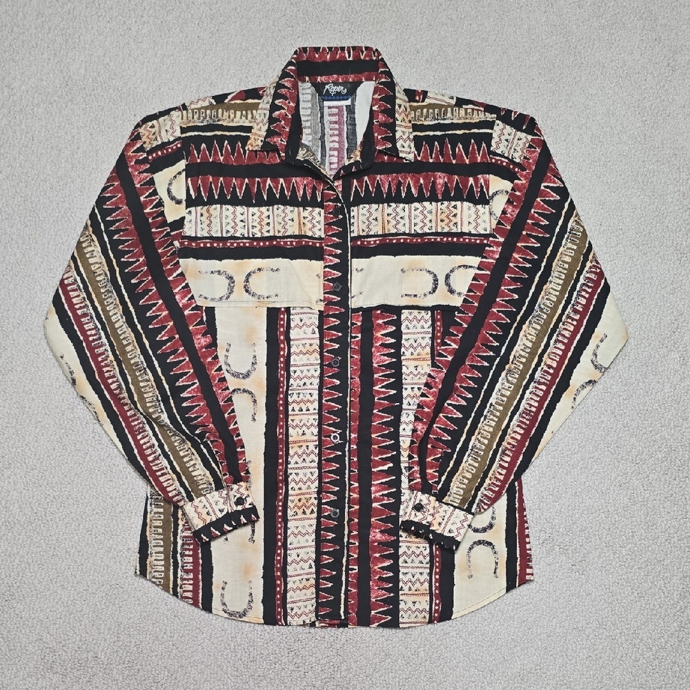 Vtg Roper Button Down - image 1